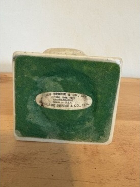 VTG Russ Berrie Wallace Berrie Resin "Chat with Boss" Humor Desk figurine 1970 - Picture 7 of 7